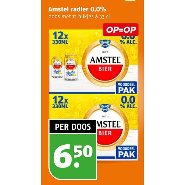Amstel radler 0.0%