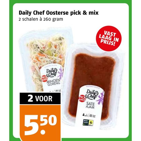 Daily Chef Oosterse pick & mix