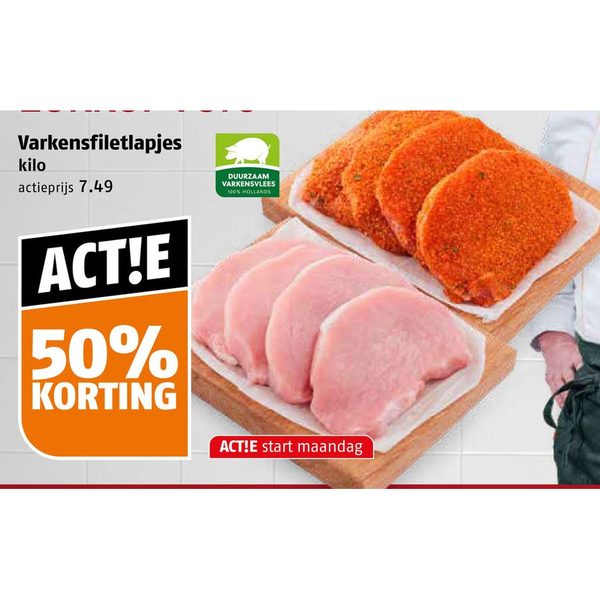 Varkensfiletlapjes