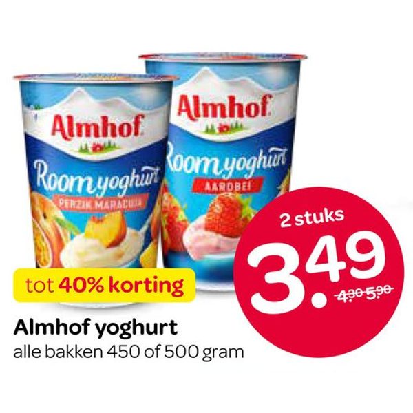 Almhof yoghurt