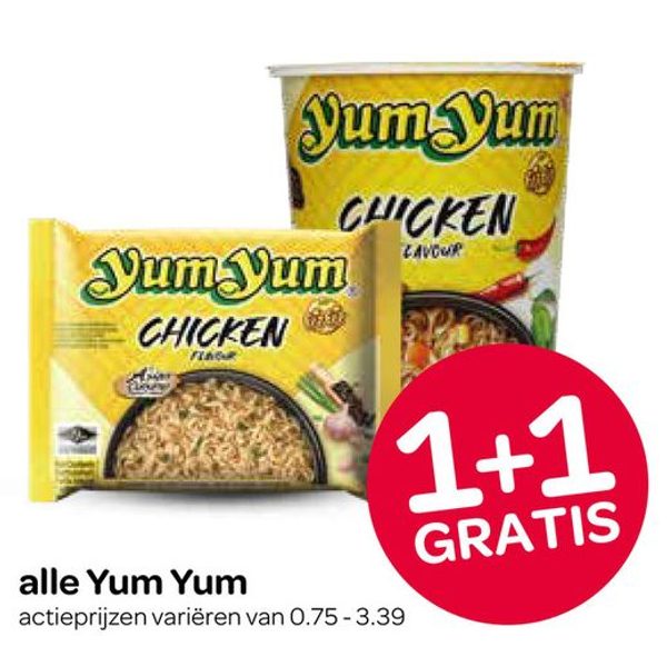 alle Yum Yum instant noodles