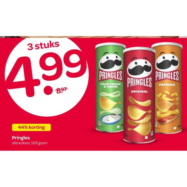 Pringles alle kokers