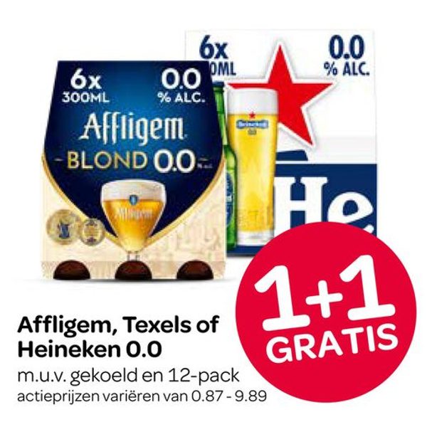 Affligem, Texels of Heineken 0.0