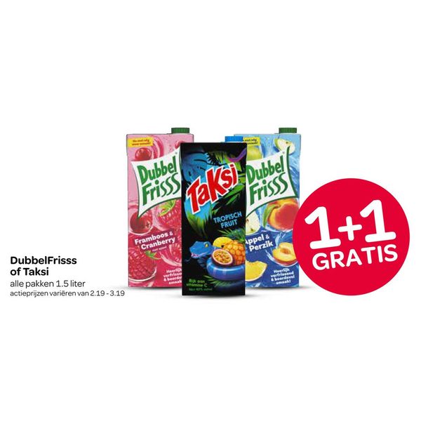 DubbelFrisss of Taksi pakken