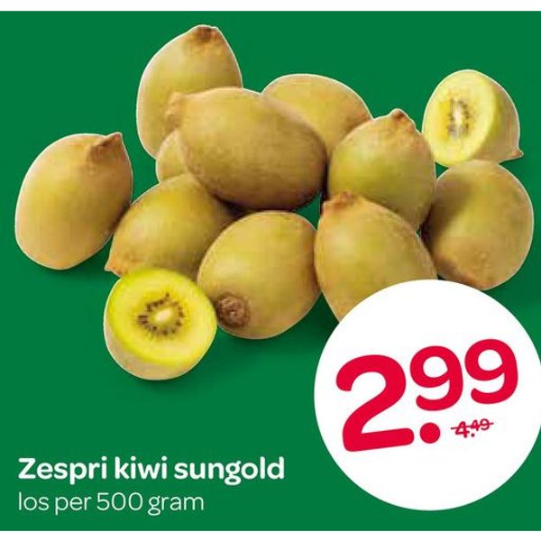 Zespri kiwi sungold