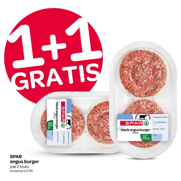 SPAR angus burger