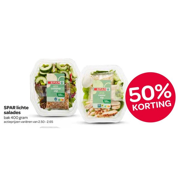 SPAR lichte salades