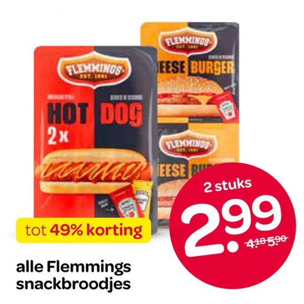 alle Flemmings snackbroodjes