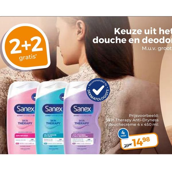 Sanex Skin Therapy douchecrème