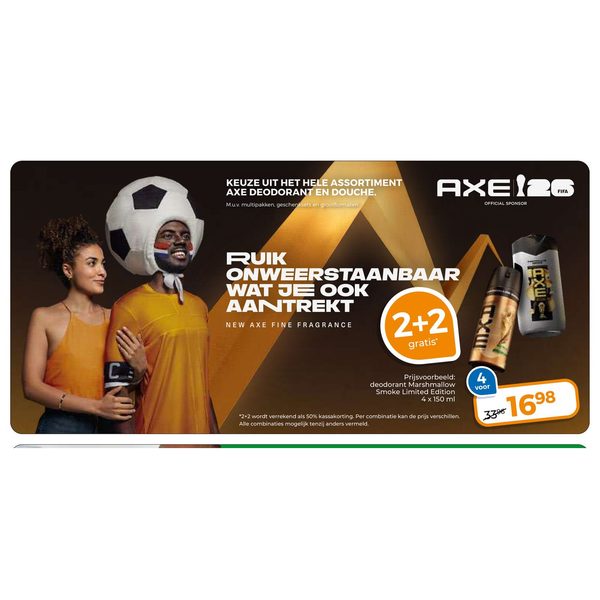 AXE DEODORANT EN DOUCHE