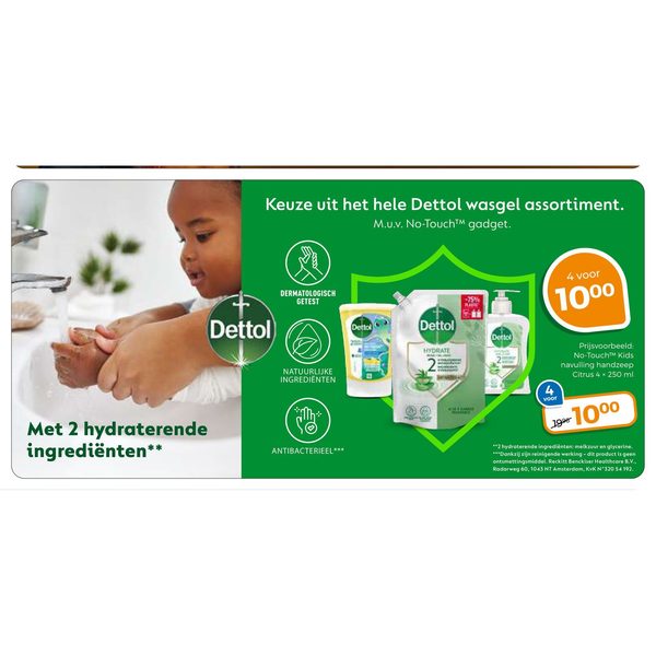 Dettol wasgel assortiment