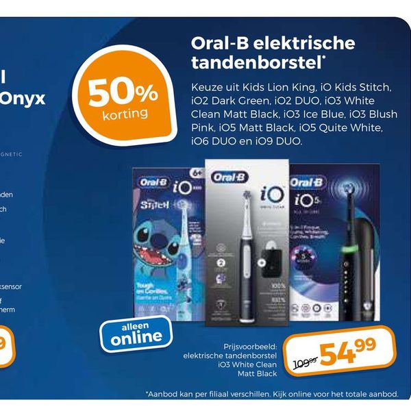 Oral-B elektrische tandenborstels