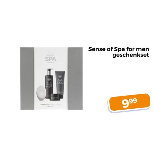 Sense of Spa for men geschenkset