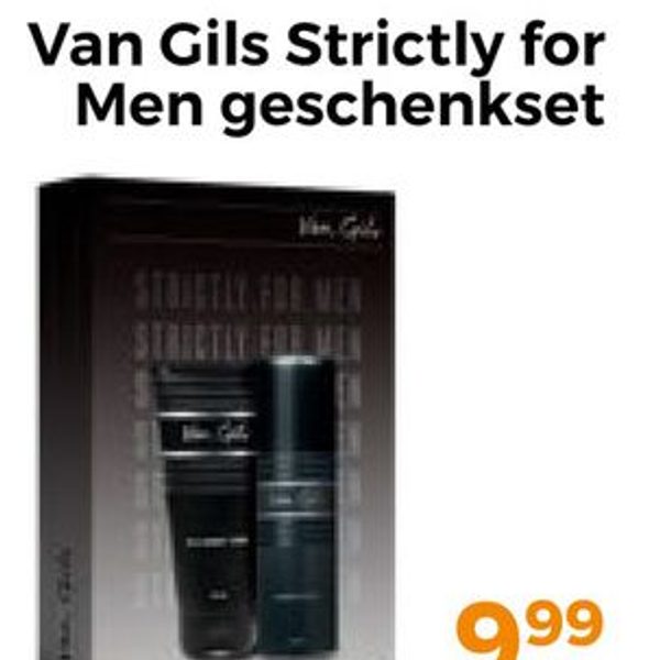 Van Gils Strictly for Men geschenkset