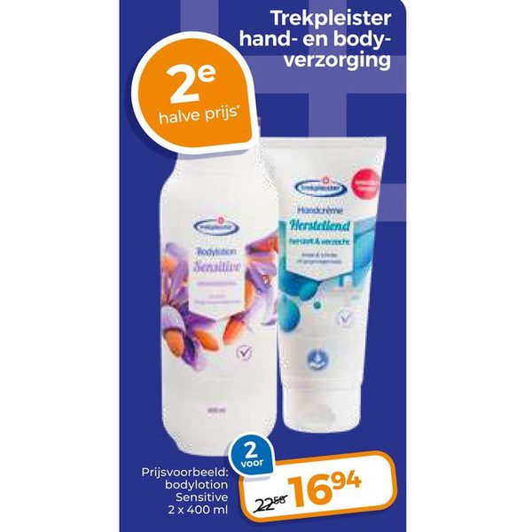 Trekpleister hand- en bodyverzorging