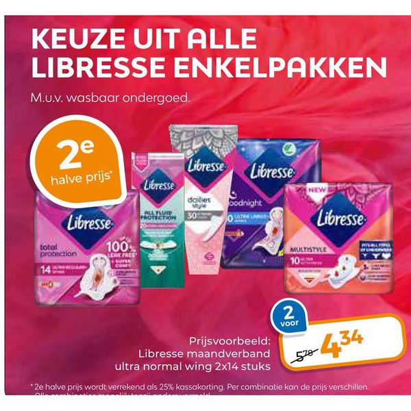 Libresse Enkelpakken
