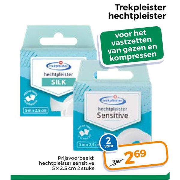 Trekpleister hechtpleister