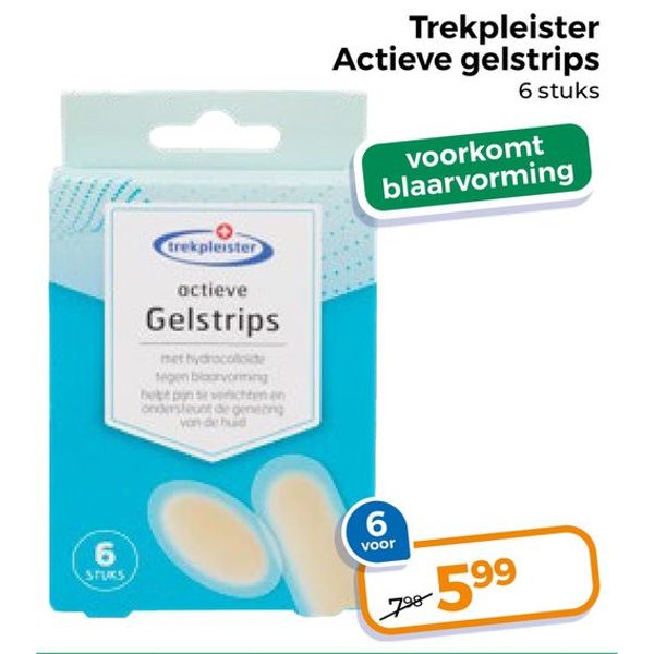Trekpleister Actieve gelstrips