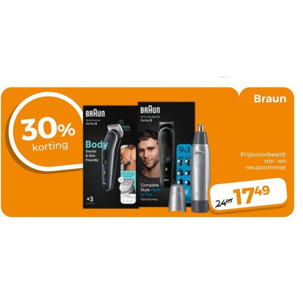 Braun Bodygroomer of trimmer