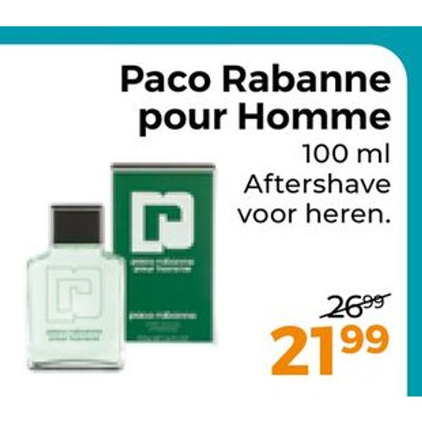 Paco Rabanne pour Homme Aftershave