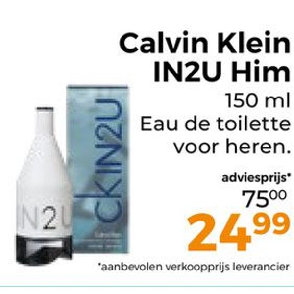 Calvin Klein IN2U Him Eau de toilette