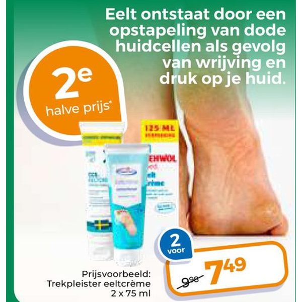 Trekpleister eeltcrème