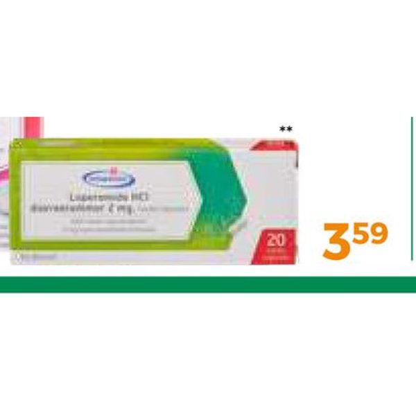 Trekpleister Loperamide HCL 2 mg