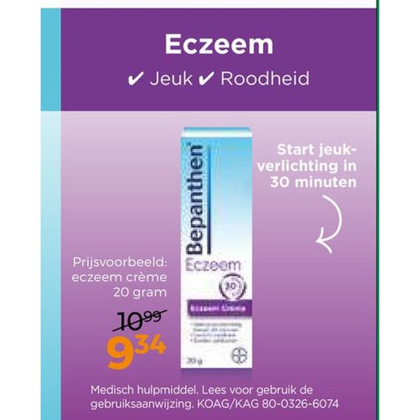 Bepanthen eczeem crème