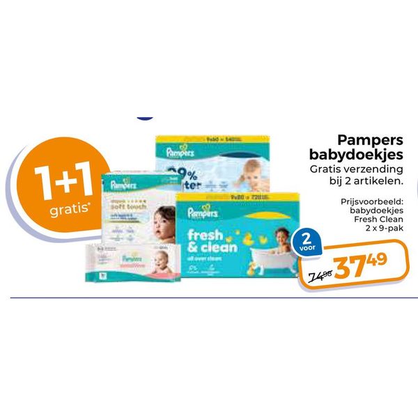 Pampers babydoekjes