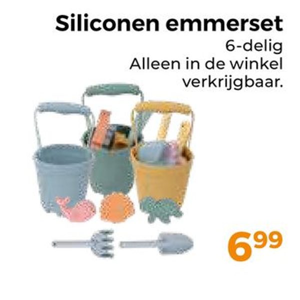 Siliconen emmerset
