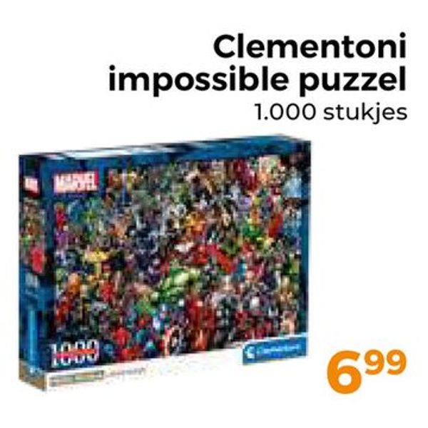 Clementoni impossible puzzel