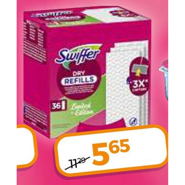 Swiffer Dry Refills (36 stuks, limited edition)