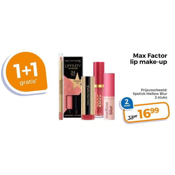 Max Factor lip make-up