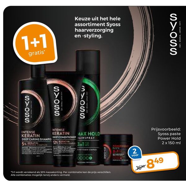 Syoss haarverzorging en -styling