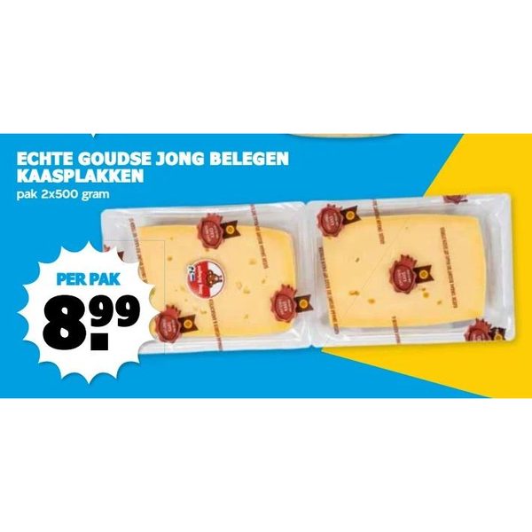 Echte Goudse Jong Belegen Kaasplakken