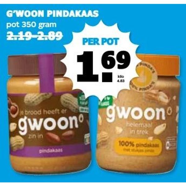 G'woon Pindakaas