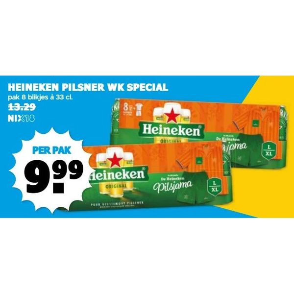 HEINEKEN PILSNER WK SPECIAL