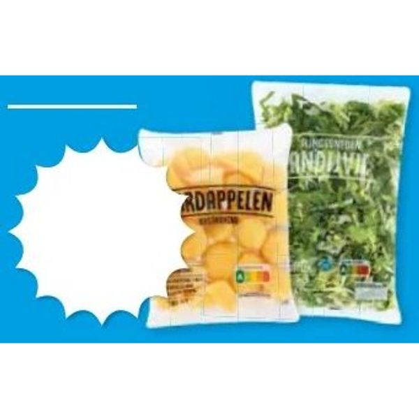 Aardappelen en Sla mix