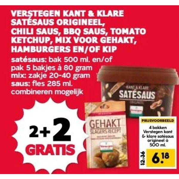 VERSTEGEN KANT & KLARE SATÉSAUS...