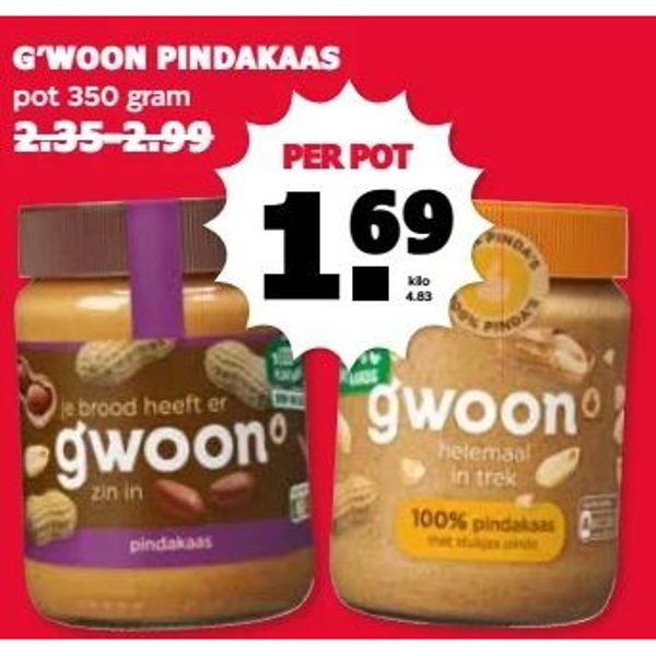 G'WOON PINDAKAAS