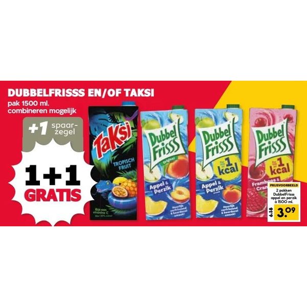 DubbelFrisss en/of Taksi