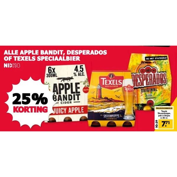 Alle Apple Bandit, Desperados of Texels speciaalbier
