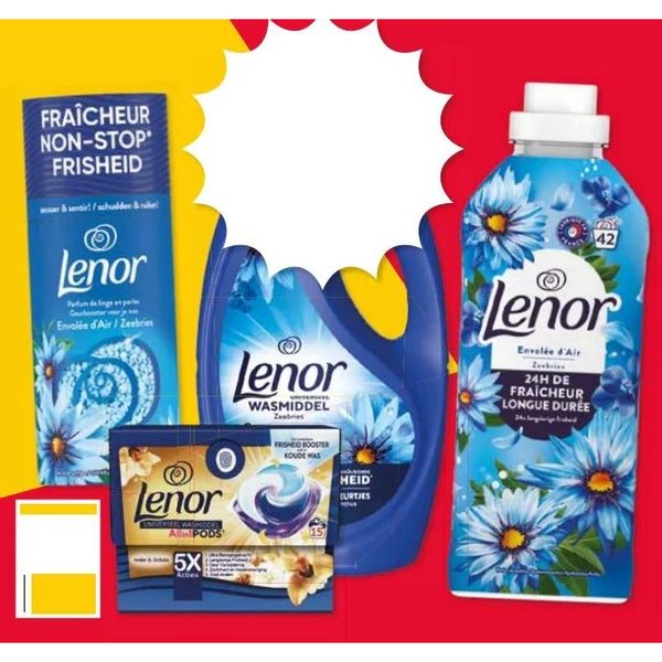 Lenor wasmiddel assortiment