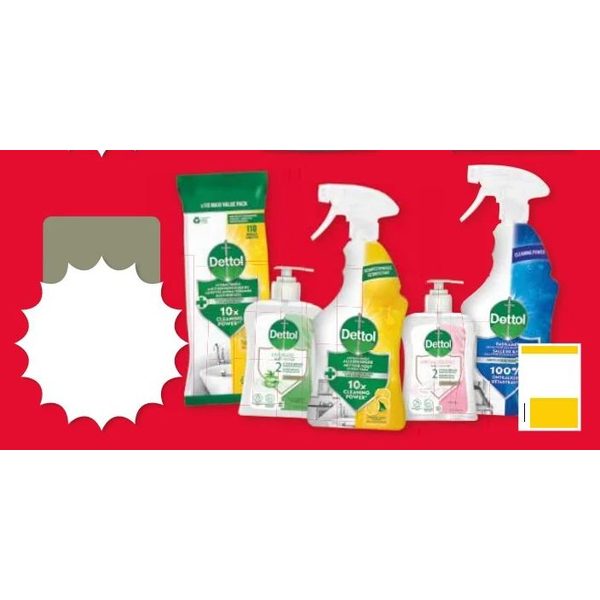 Dettol schoonmaak- of handzeepassortiment