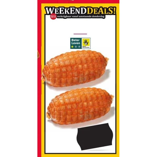 WEEKENDDEALS! <GEROOKTE ROLLADES>