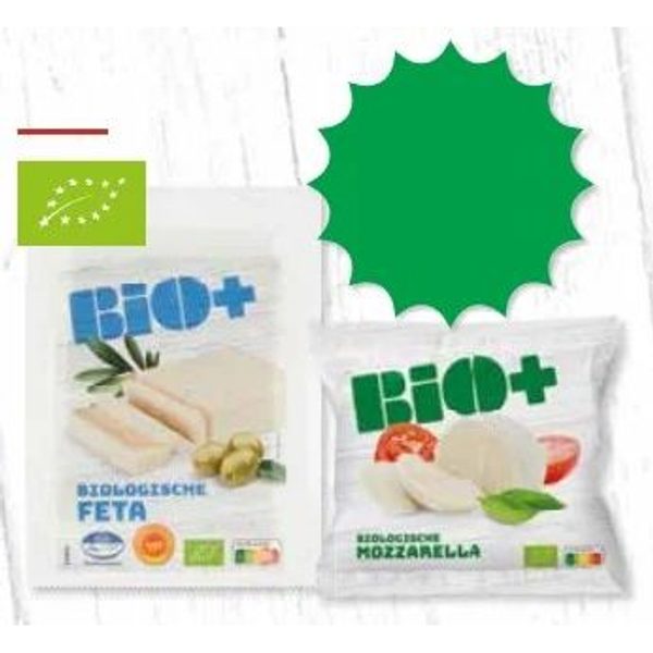 Bio+ Feta & Mozzarella
