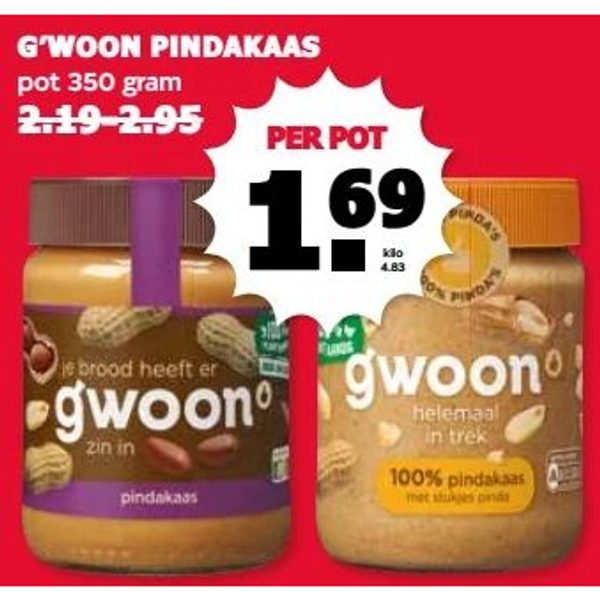 G'WOON PINDAKAAS