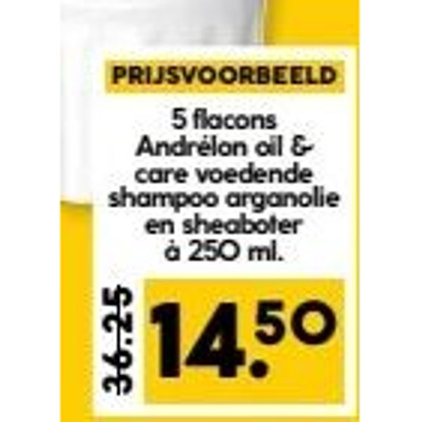 Andrélon oil & care voedende shampoo