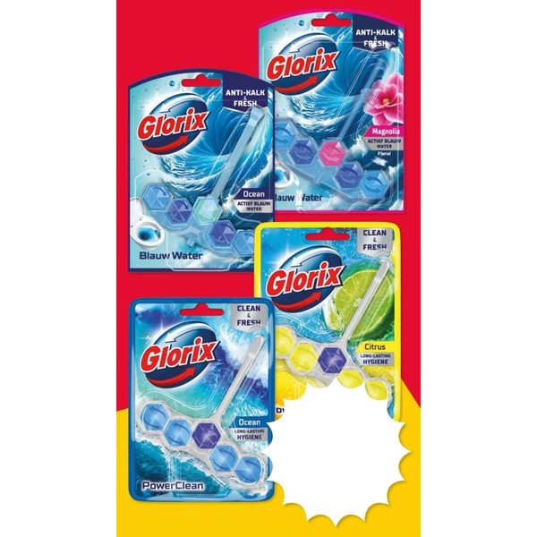 Glorix toiletblokken