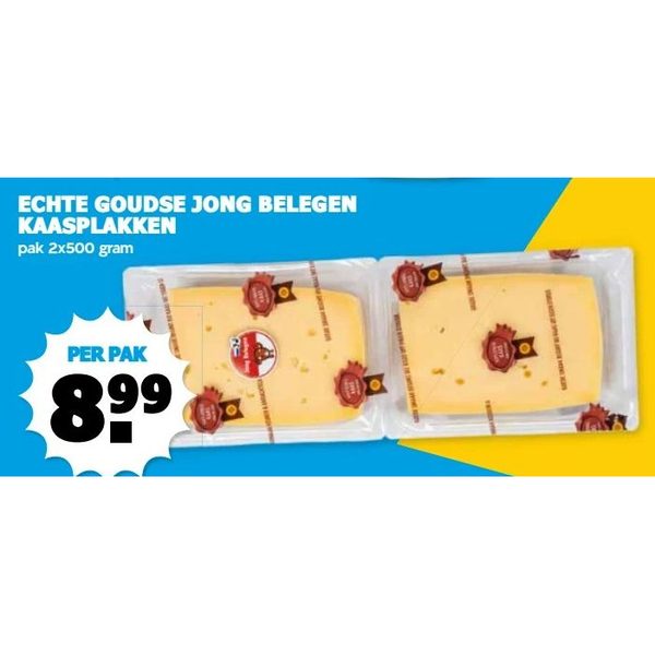 Echte Goudse Jong Belegen Kaasplakken